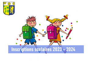 Média réf. 6712 (1/1): Inscriptions scolaires 2023-2024, inscrivez-vous, lire la suite... Média réf. 6712 (1/1): Inscriptions scolaires 2023-2024, inscrivez-vous, lire la suite...