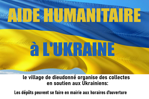 Aide humanitaire à l'Ukraine ,lire la suite...
