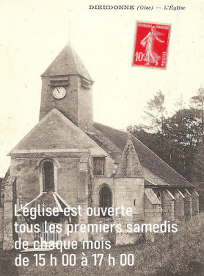 ouverture de l'église