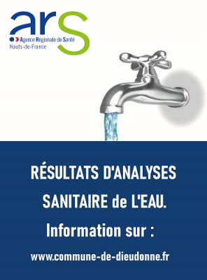 Résultats d' analyses des eaux en annexe (pdf)