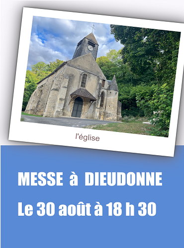 Messe à l'église de Dieudonne