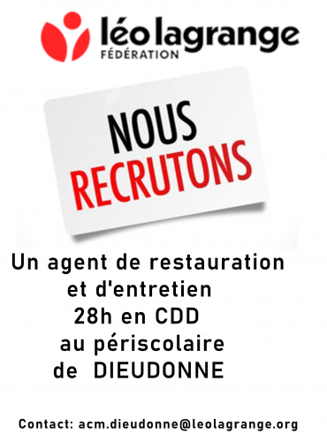 recrutement Léo Lagrange 