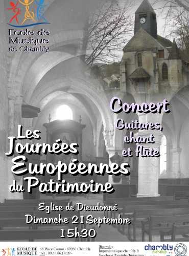 Concert  à l'église de Dieudonné 
