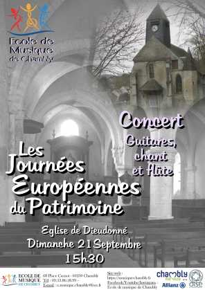 Concert  à l'église de Dieudonné 