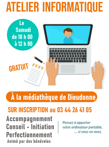 Atelier Informatique à Dieudonne