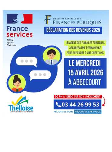 Permanence Finances Publiques à Abbecourt