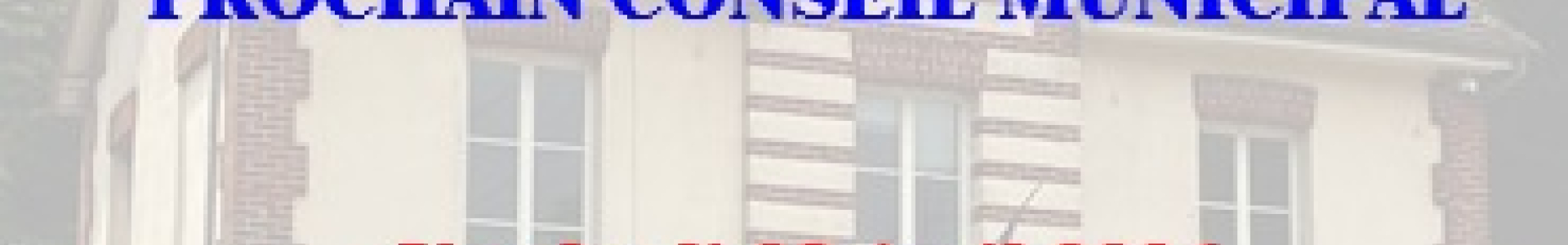 Avis de réunion du Conseil Municipal le 03-04-2026