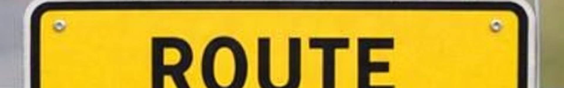 Travaux sur la route vers Puiseux-Le-Hauberger