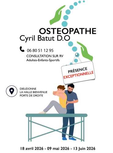 Consultations Ostéopathie