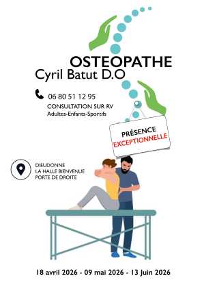 Consultations Ostéopathie