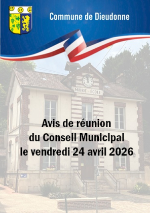 Média réf. 7058 (1/1): Avis de réunion du Conseil Municipal le 24-04-2026