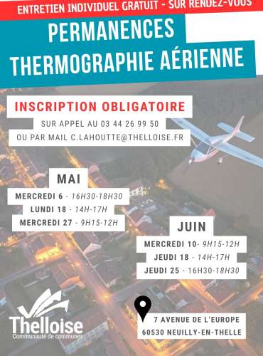 THERMOGRAPHIE / Entretiens individuels gratuit sur R.D.V !