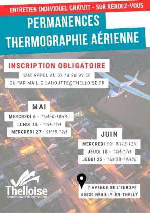 THERMOGRAPHIE / Entretiens individuels gratuit sur R.D.V !