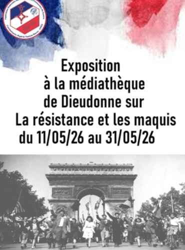 Exposition médiathèque de Dieudonne