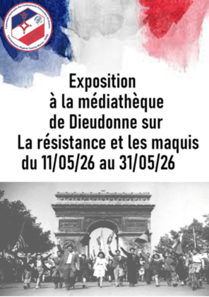 Exposition médiathèque de Dieudonne
