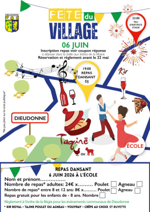 Fête du village 2026