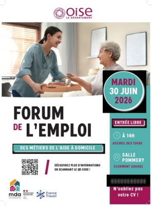 Forum de l'emploi mardi 30 juin à Clermont