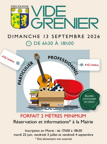 Vide grenier Septembre 2026