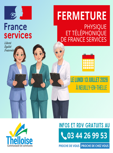 Fermeture France Service le 13 juillet
