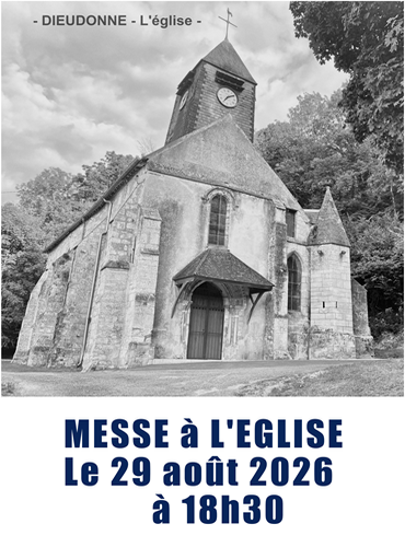 Messe à l'église de Dieudonne