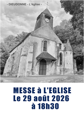 Messe à l'église de Dieudonne