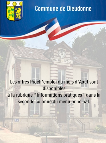 Annonce Tableau Proch'emploi Août 2026