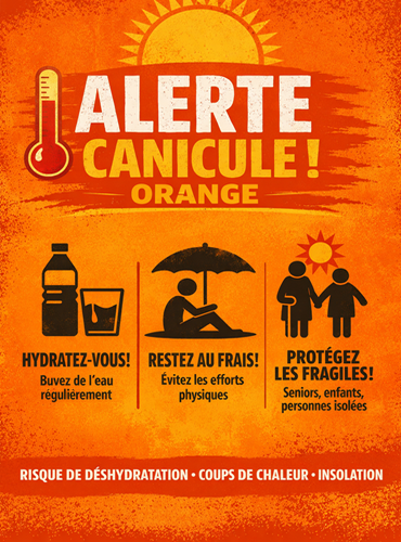 Alerte Canicule Orange