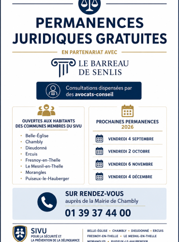 Permanences juridiques gratuites