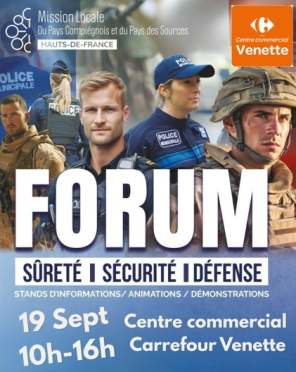 Forum le 19 septembre de 10h à 16h au Centre Carrefour Venette