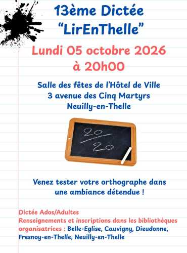 13ème dictée 