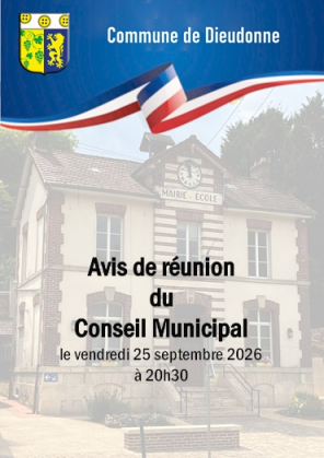 Ordre du jour CM du 25 Septembre 2026