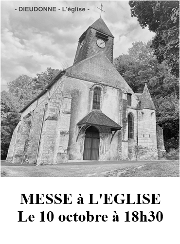 Messe à l'église du village