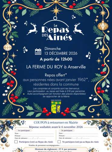 Repas des aînés 2026