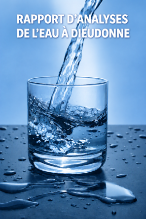 Analyse de l'eau du 23 Septembre 2026